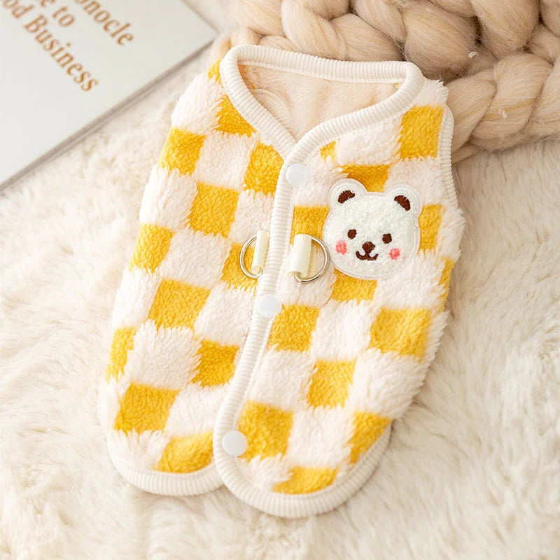 Cozy Cuddle Cardigan for Hairless Cats 🐾✨ - Adorable Sphynx Sweater with Buckle!