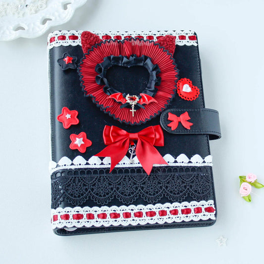 Charming A5 Kpop Photocard Binder Refillable Journal Faux PU Leather Star Idol 📘