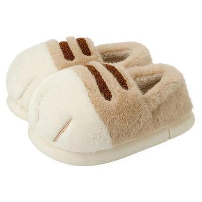 Kitty Claw Slippers For Women Non Slip Furry Mules Indoor Outdoor 🐾 Warm Fluffy