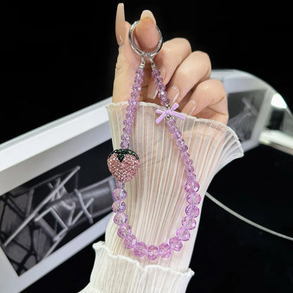 Boutique Bead Phone Charm Wrist Strap For Travel Photos Handheld 📱✨