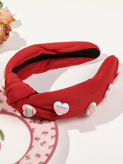 Adorable Heart-Shaped Kawaii Headband 💖 | Cute Non-Slip Hair Accessory for Valentine's Day & Parties 🎉✨