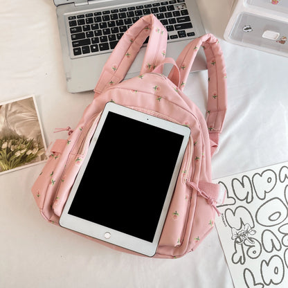 Kawaii Mini Backpack 🎒✨ - Adorable Japanese K-Style School Bag with Fun Prints! 🐾💖