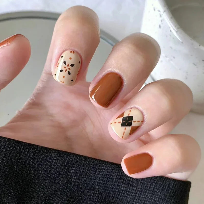 Cute Kawaii Bunny Press-On Nails 🐰✨ | 24 Pcs Full Coverage Acrylic Nail Art Set 🎨 | Reusable & Adorable Fake Nails with Tools! 💅🌸