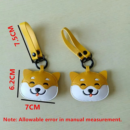 Kawaii Shiba Inu PU Keychain 🐶✨ | Adorable Dog Pendant for Bags & Gifts 🎁