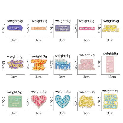 Kawaii Colorful Cartoon Oil Drop Brooch 🌈✨ - Trendy Pin for Bags & Jackets 🎒👖 | Unisex Fashion Accessory 🦄