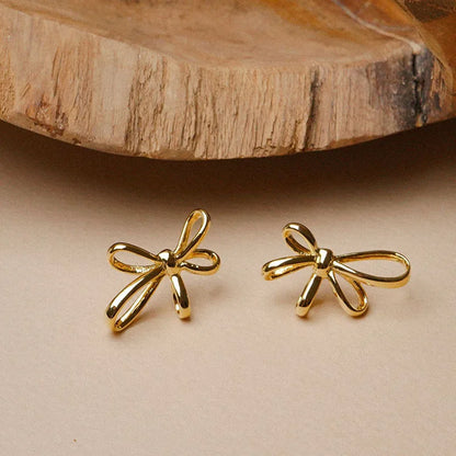 Kawaii Bow Knot Earrings ✨ |  925 Sterling Silver Tassel Jewelry for Women 💖 | Perfect Gift for Her 🎁