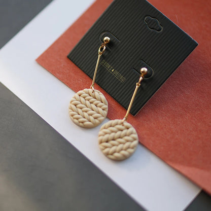 Whimsical Floral Christmas Earrings Set Handmade Polymer Clay Dangles Multicolor Palette For Women 🎄✨