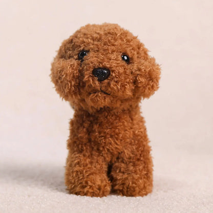 12CM Teddy Plush Keychain Dog Pendant For Backpack And Car Decor 🐶🎀