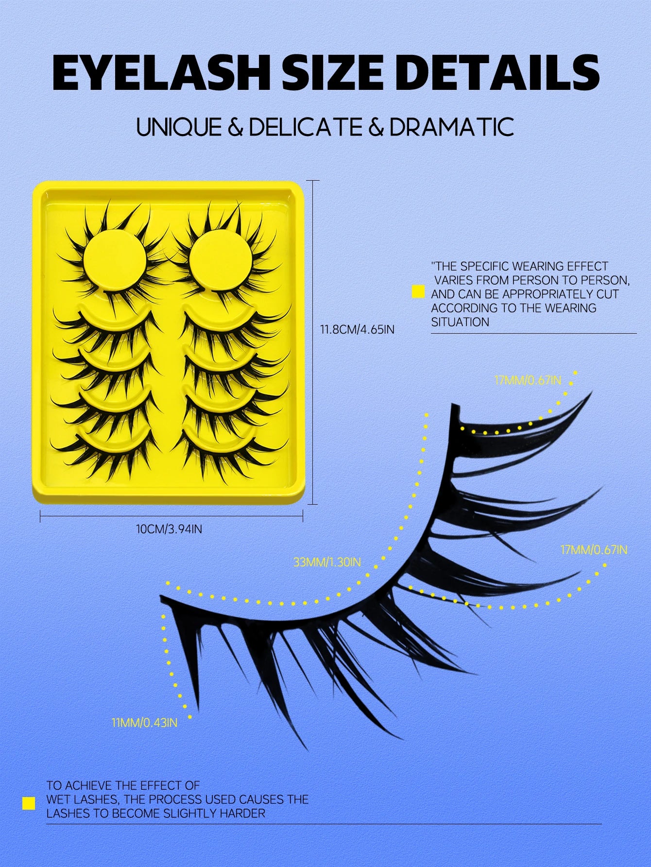 Cat Eye Lashes Manga Style 3D Faux Mink Lashes Winged Wispy Cross Natural Elongated Look 😺✨