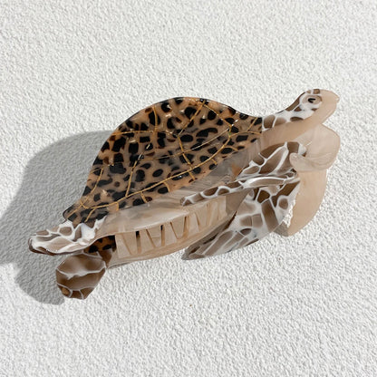 Oversize Acetate Marine Animal Hairpin Set Tortoise Turtle Fish Shark Clips 🐢🐟🦈
