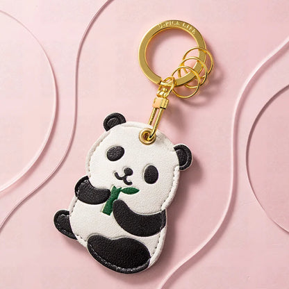 Kawaii Animal Keychain Set 🐰🐼 | Adorable Rabbit & Panda Charms for Bags & Keys 🌟✨