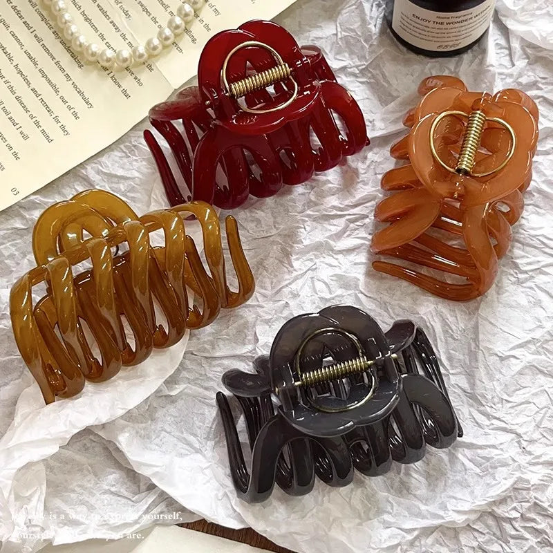 Sweet Pumpkin Hair Claw Clip For Women Cute Hair Accessory 💖🎃✨