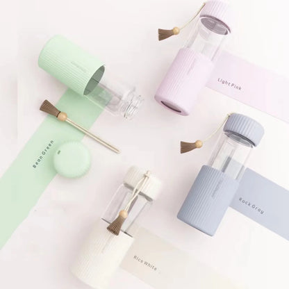 💖Adorable 350ml Glass Water Bottle for Girls 🌼 Perfect for School & Travel 🚀 - Pixie Quill