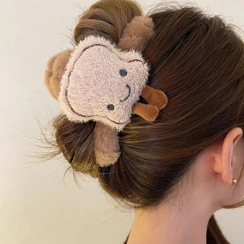 Sharky Chic Hair Clip 🦈🌟 - Plush Pizzazz for Any Outfit! - Pixie Quill