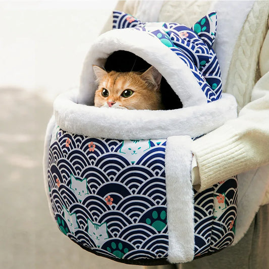 Kawaii Cat & Dog Backpack 🐾✨ | Adorable Multifunctional Pet Carrier for Autumn & Winter 🍂🐱