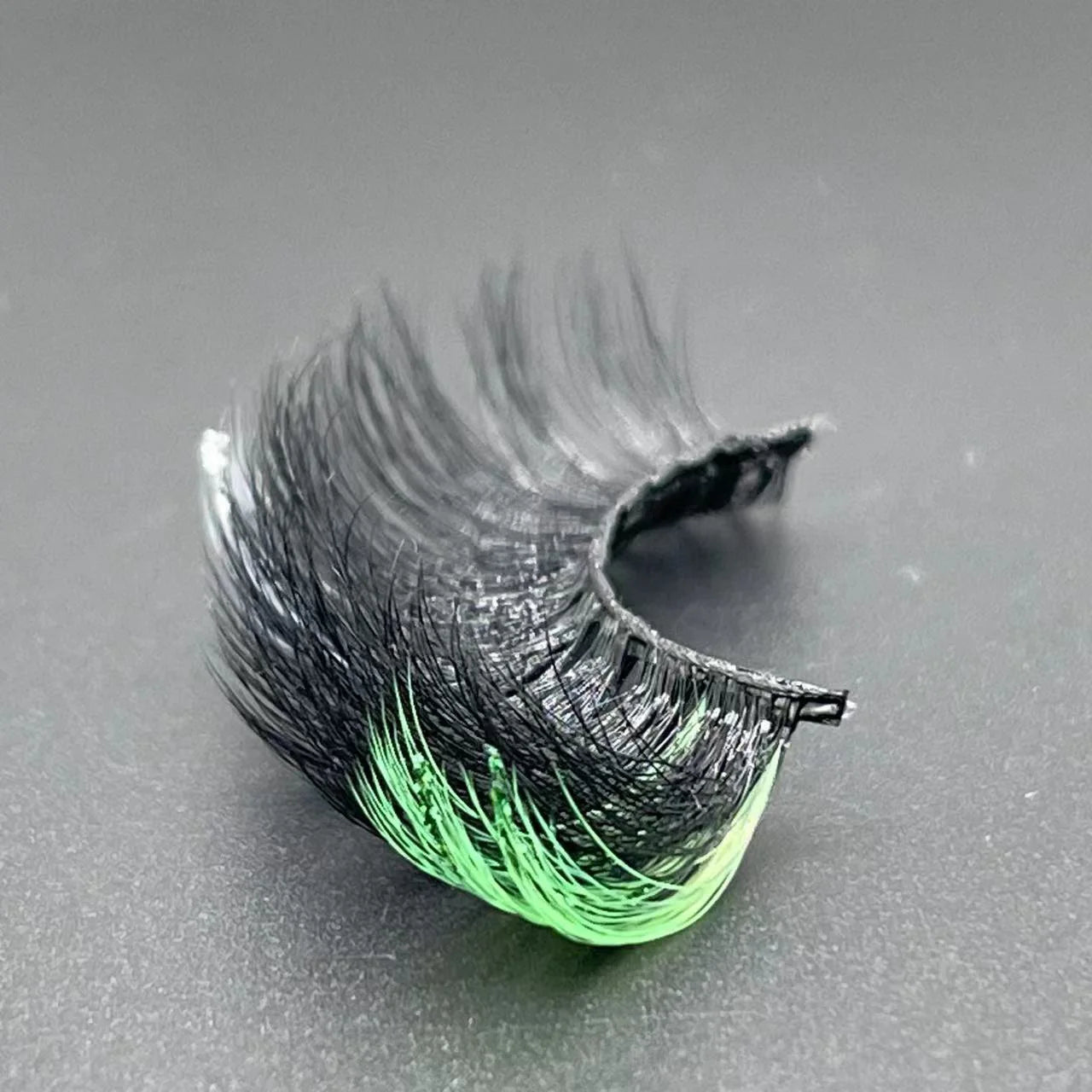 ✨ Kawaii Glitter Ombre 20MM Mink Lashes 🌈 | Dramatic & Colorful Fake Eyelashes 💖