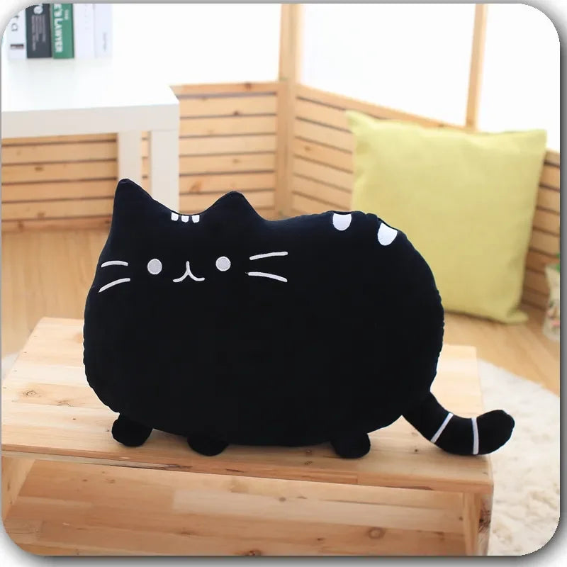 🌟 Adorable Kitty Cookie Pillow 🐱✨ Plush Nap Buddy & Toy Cushion for Cozy Dreams 🎉 Perfect Gift for Kids & Cat Lovers! 🛏️💖