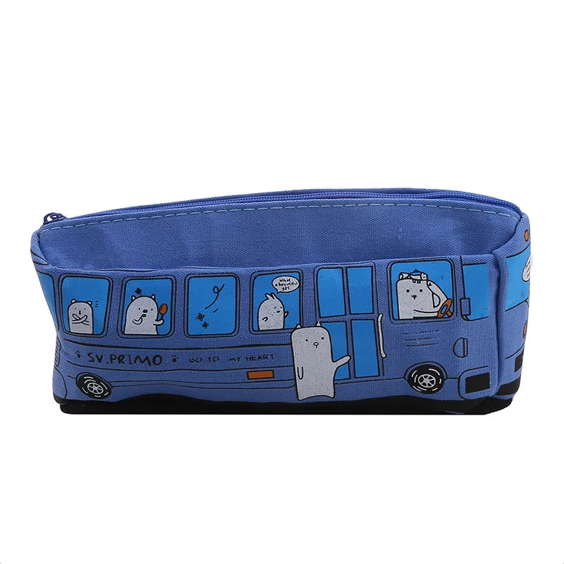 Cute Simulation Fish Pencil Case Cartoon Zipper Box Large Capacity 🐟🐠