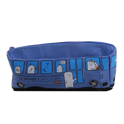 Cute Simulation Fish Pencil Case Cartoon Zipper Box Large Capacity 🐟🐠