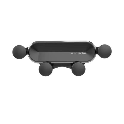 Kawaii Cartoon Red Bow Gravity Car Phone Holder 🚗💕 | Cute Air Vent Mount for 4.0-6.0" Phones 🌟📱