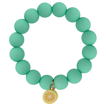 💖 Adorable Kawaii Popcorn Beads Bracelet 🌈 for Girls - Whimsical Friendship Jewelry 🌟