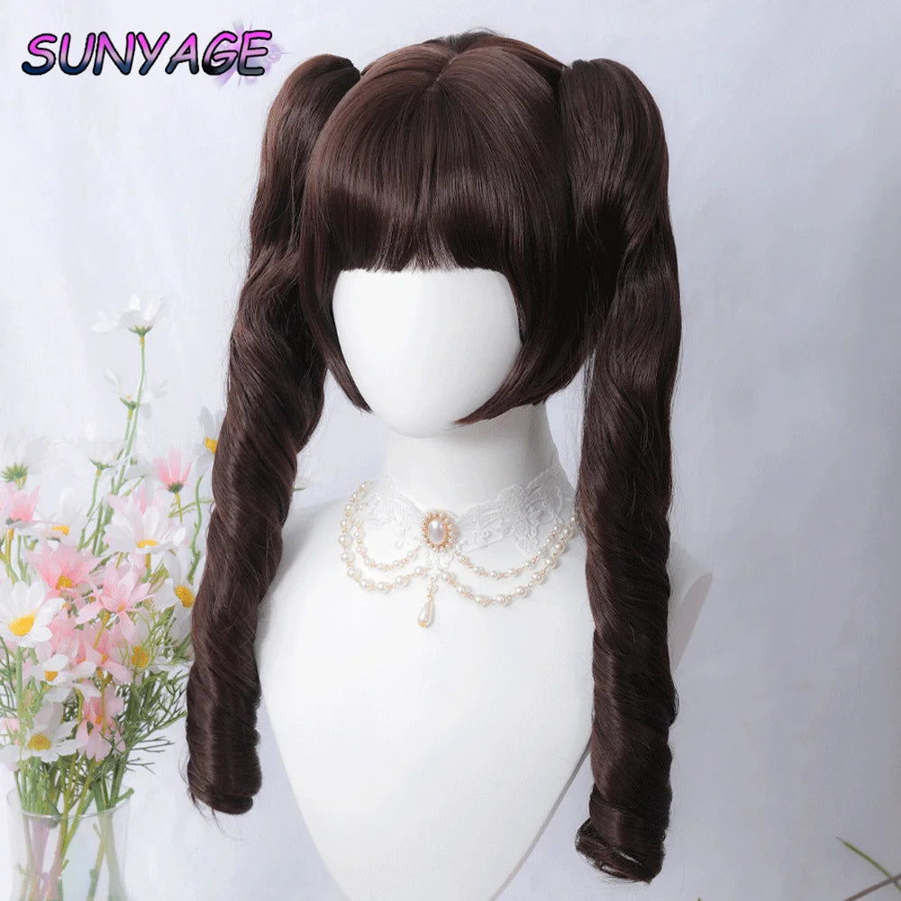 Kawaii Ombre Princess Double Ponytail Wig 💖✨