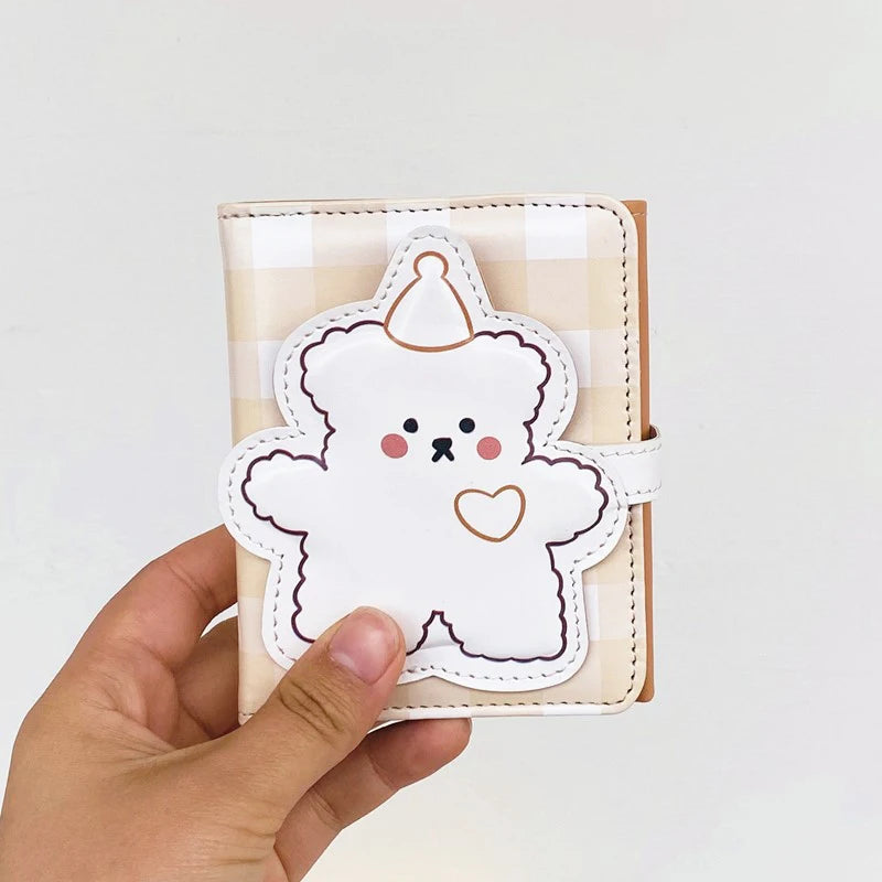 Adorable Kawaii Bear Wallet 🐻💕 - Cute Coin Purse & Card Holder for Students! - Pixie Quill