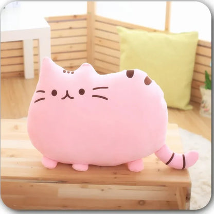 🌟 Adorable Kitty Cookie Pillow 🐱✨ Plush Nap Buddy & Toy Cushion for Cozy Dreams 🎉 Perfect Gift for Kids & Cat Lovers! 🛏️💖