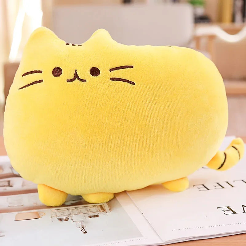 🌟 Adorable Kitty Cookie Pillow 🐱✨ Plush Nap Buddy & Toy Cushion for Cozy Dreams 🎉 Perfect Gift for Kids & Cat Lovers! 🛏️💖
