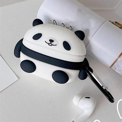 🥰 Adorable 3D Love Heart Robot Silicone Case for AirPods 💖 - Cute & Protective Cover for All Models! 🎧✨ - Pixie Quill