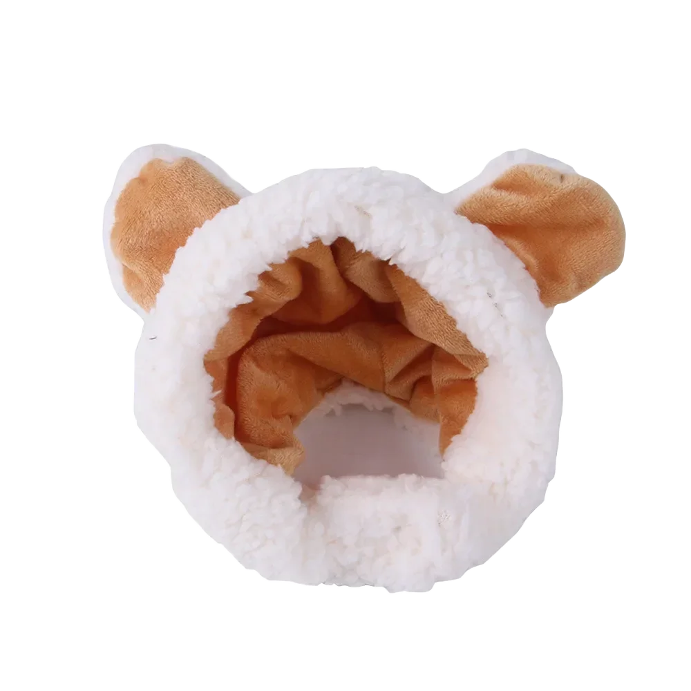 Adorable Feline Fantasy 🐾💖 Bear Plush Pet Hat for Purrfect Cosplay Fun!