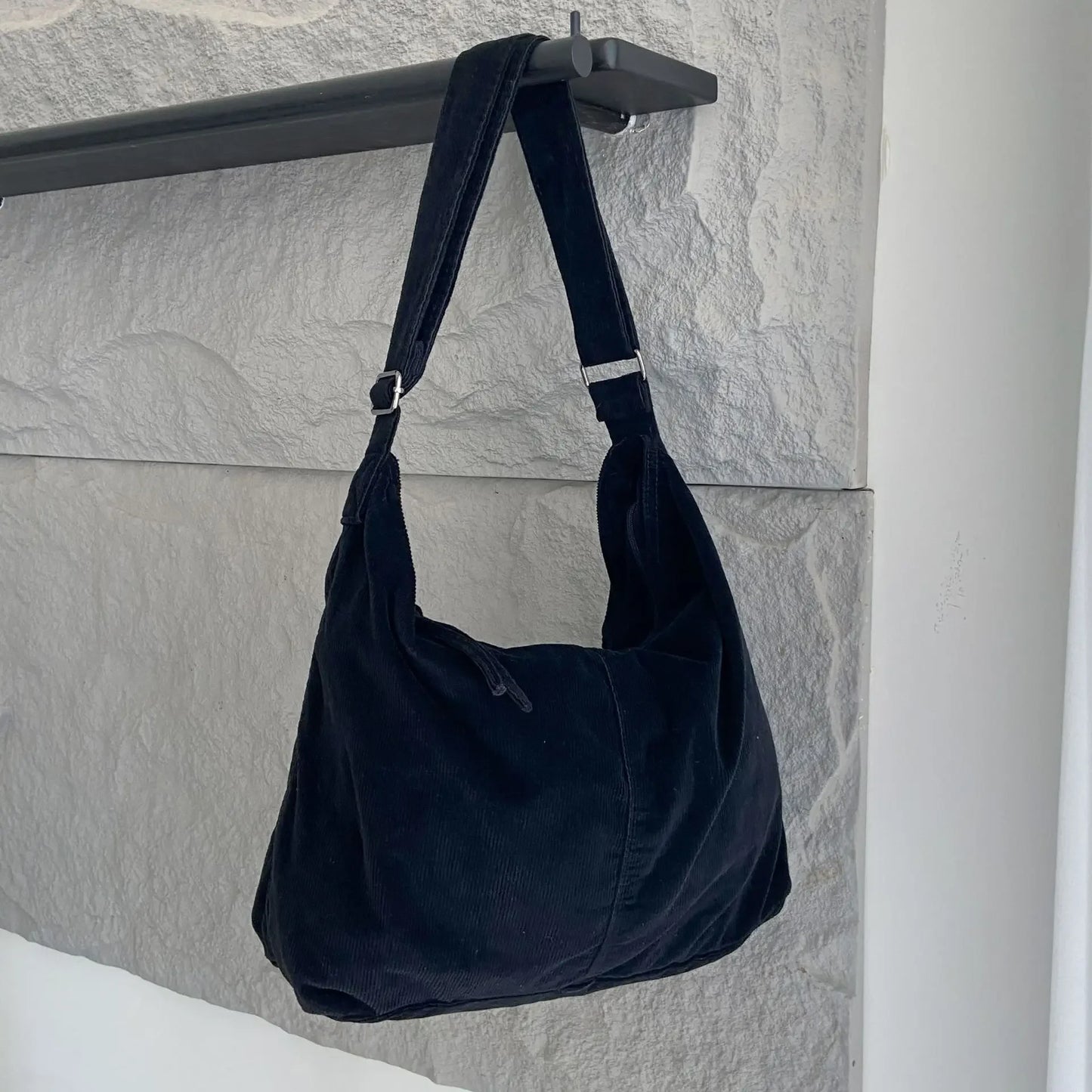 🌲✨ Whimsical Forest Vibes: Charming Corduroy Tote & Crossbody Delight! 🎨👜 - Pixie Quill