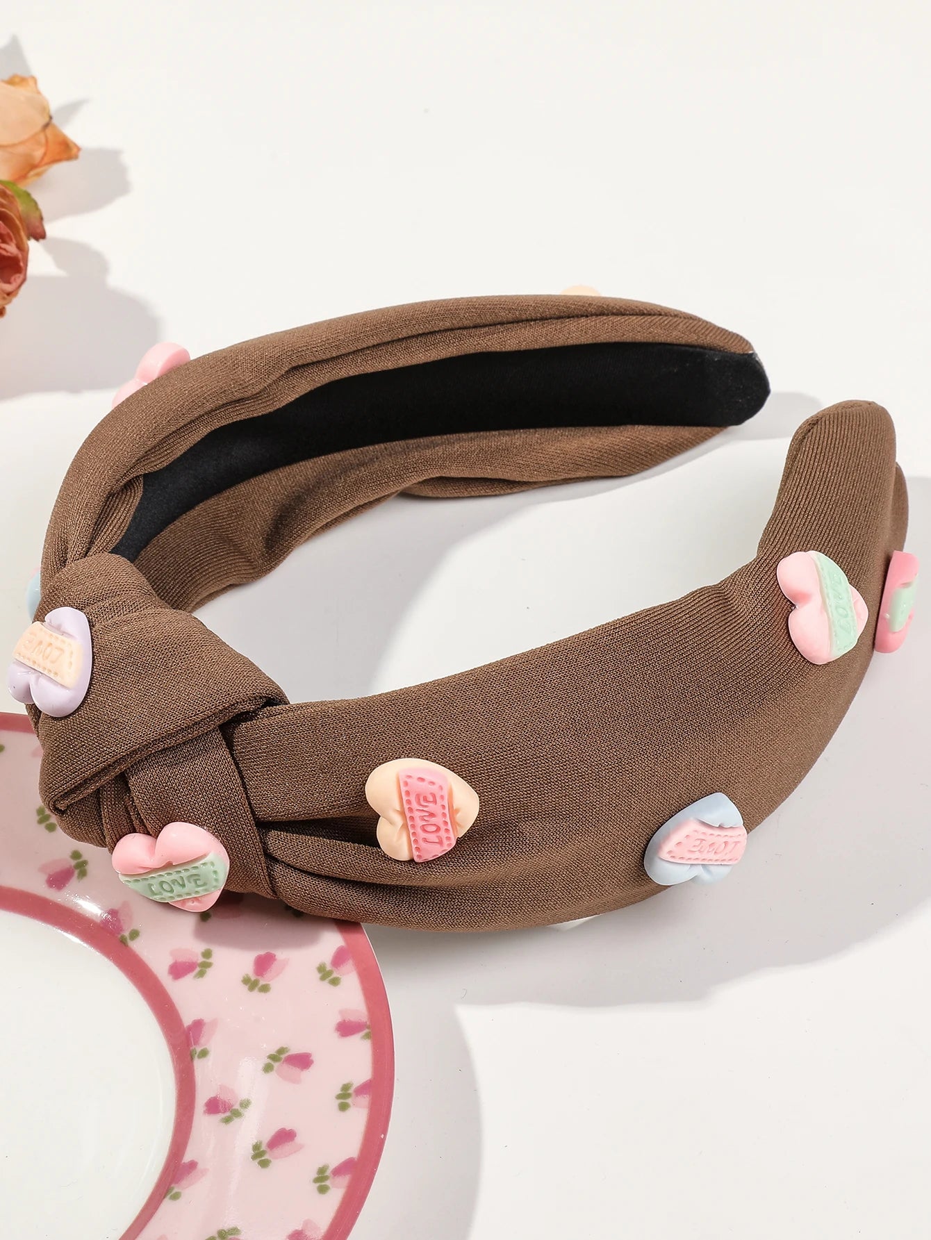 Adorable Heart-Shaped Kawaii Headband 💖 | Cute Non-Slip Hair Accessory for Valentine's Day & Parties 🎉✨