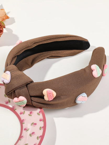 Adorable Heart-Shaped Kawaii Headband 💖 | Cute Non-Slip Hair Accessory for Valentine's Day & Parties 🎉✨