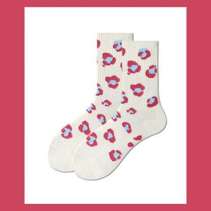 🍓 Sweet Strawberry Delight Socks 🍬 | Fun Harajuku Style for Happy Feet | Cute Cotton Treats 🎉🎀