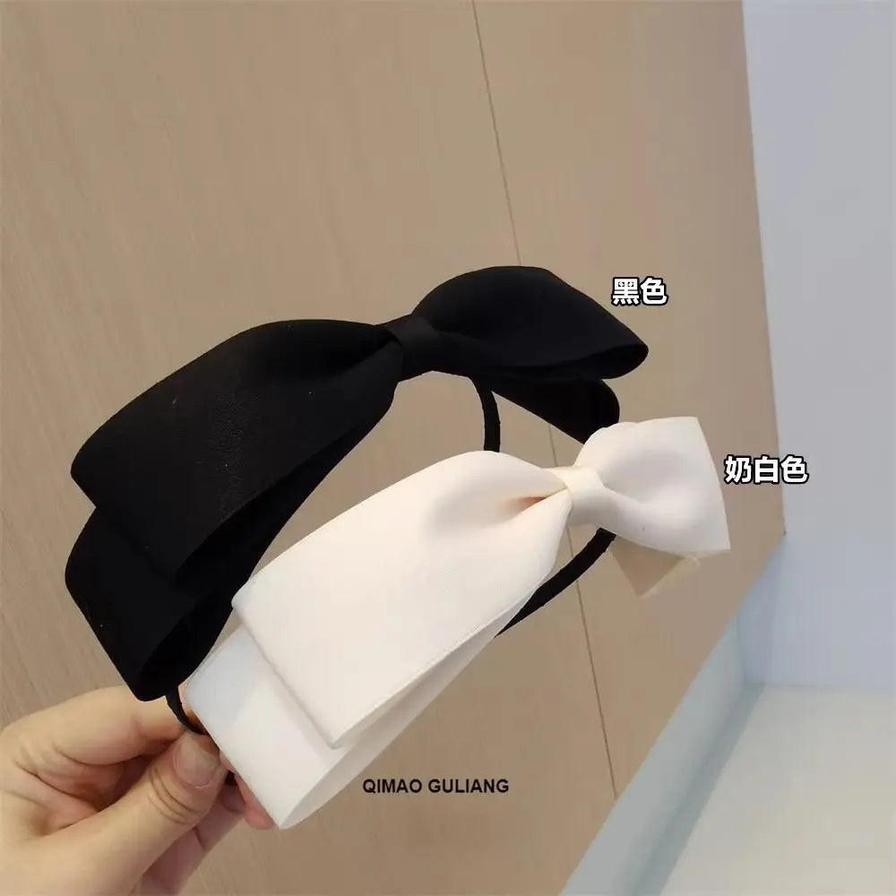 Kawaii Cotton Candy Bow Headband 🌸✨ | Adorable Hair Accessory for Women | Perfect for Casual Wear & Hair Washing! 🎀