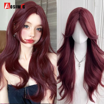 Cute Ombre Blonde & Black Double Ponytail Lolita Wig 🎀✨ - Kawaii Cosplay Hair with Bangs for Harajuku Style! 💖👸