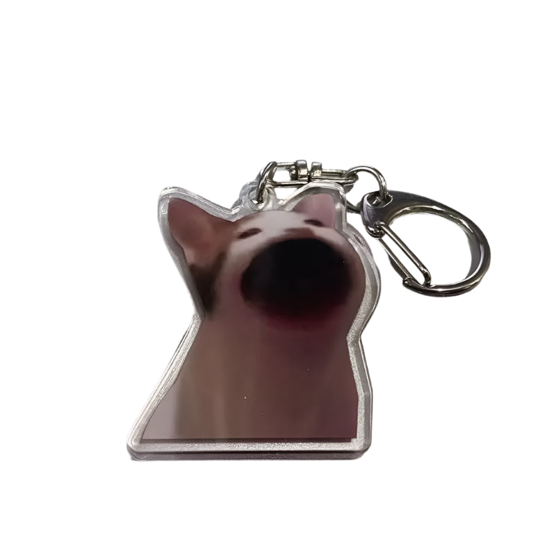 Kawaii Cheems Burger Keychain 🍔✨ | Cute Shiba Warrior Meme Accessory | Adorable Dog Lover Gift 🐾💖