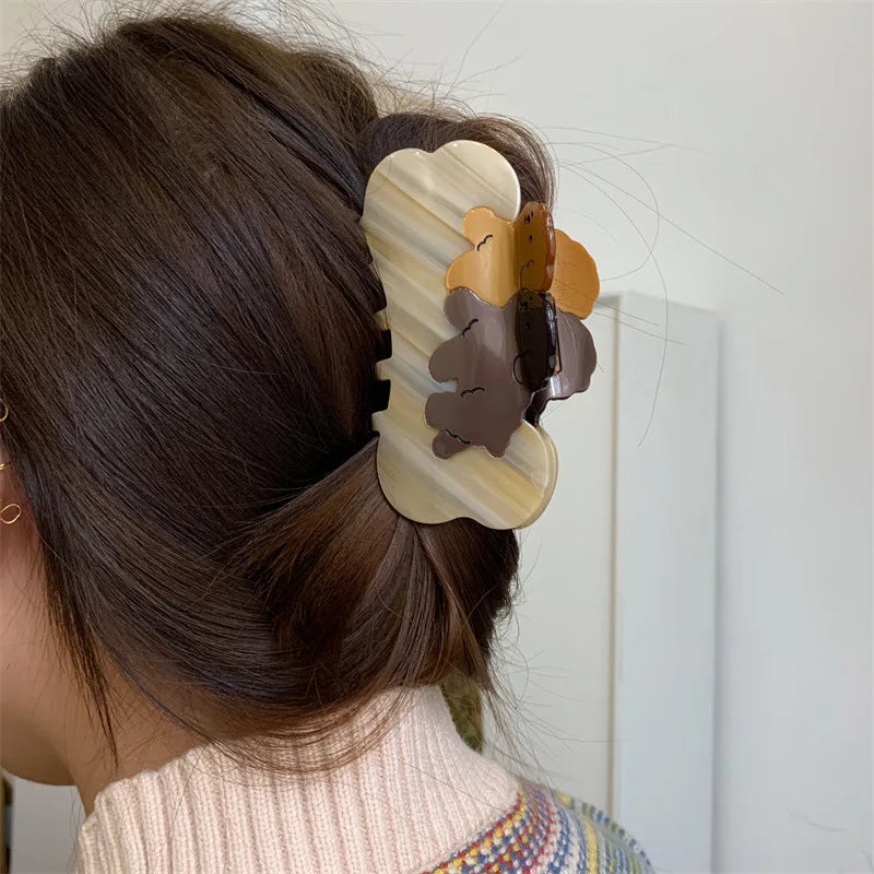 New Double Koalas Hair Clip Cartoon Design Cute Accessory For Girls 💖🐨✨