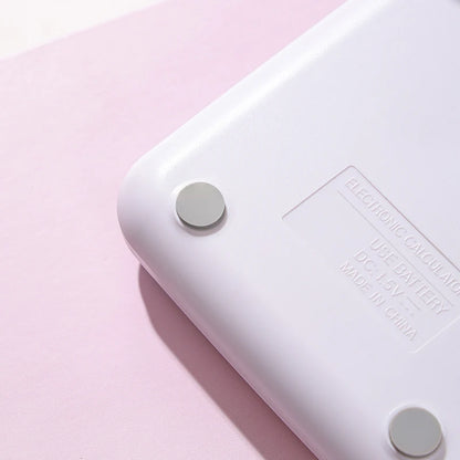 Kawaii Dual Power Calculator 🌈✨ | 12-Digit Fun for Home, School & Office 📚🖥️ | Adorable Accounting Buddy! 💖