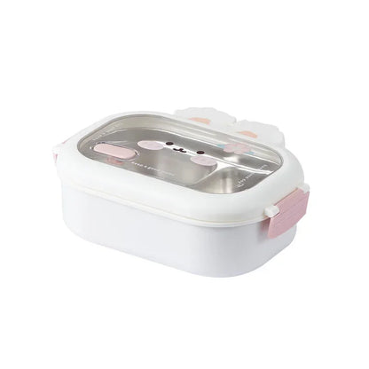 Kawaii Rabbit Bento Box 🐰✨ | Large Capacity Stainless Steel Lunch Box for Kids | Cute Portable Sealed Meal Container 🎁🥪