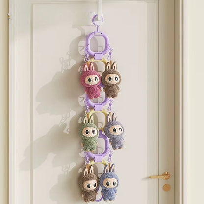 Pastel Plush Doll Wall Shelf and Storage Organizer 🧸🎀