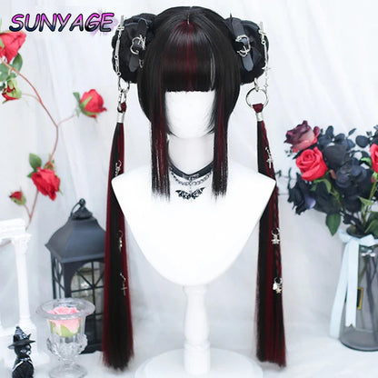 Kawaii Ombre Princess Double Ponytail Wig 💖✨