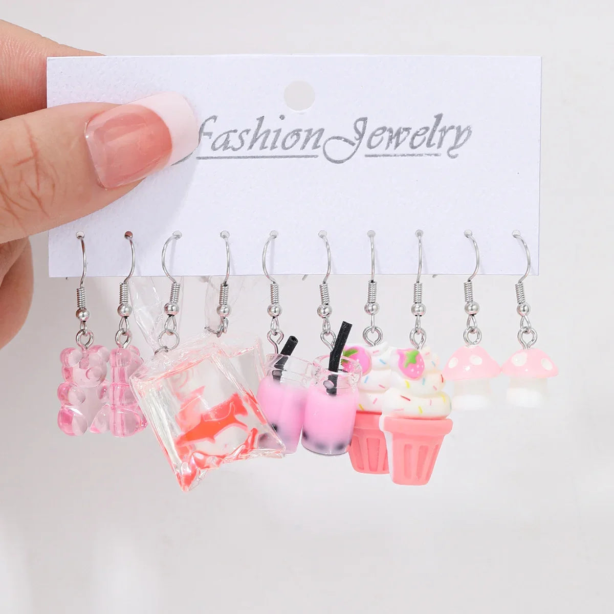 💕 Cute Trendy Drop Earrings Set  🎀