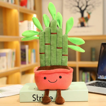 Kawaii Plush Succulent Doll 🌷🌼 - Adorable Tulip & Lily Of The Valley for Cozy Decor & Sweet Gifts 🎁✨