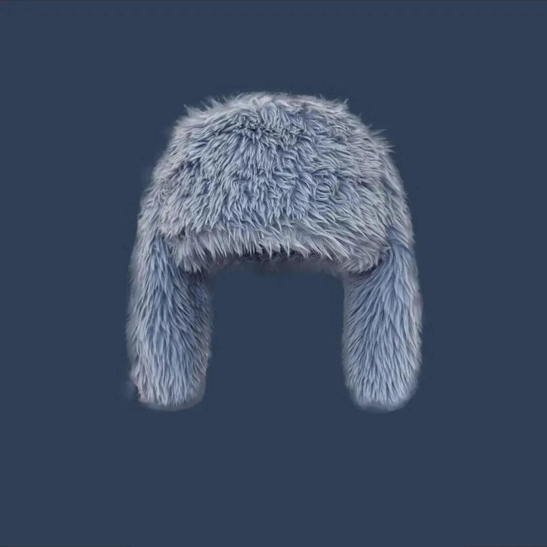 Whimsical Rabbit Ears Plush Hat Winter Warmth Ear Protection Women Beanie 🐰