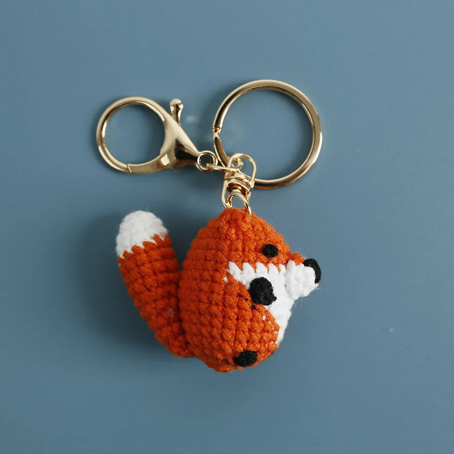 Bear Couple Keychains Crochet Duo For Keys And Bags Cute Handcrafted Charms 🧶🐻
