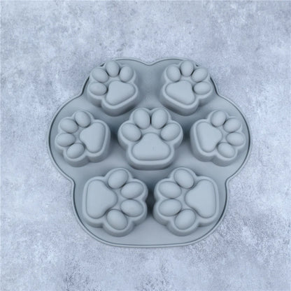 Paw Print Silicone Mold for Dog Cat Treats Candy Fondant Soap 🐾