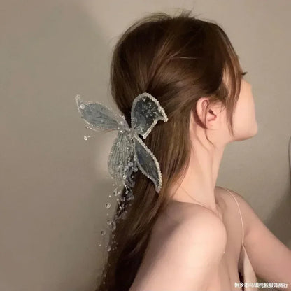Kawaii Fairy Forest Guardian Headwear 🌸✨ with Enchanted Ears & Sparkling Butterfly Wings 🦋💖