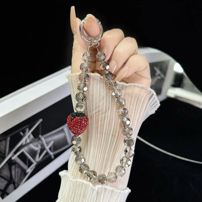 Boutique Bead Phone Charm Wrist Strap For Travel Photos Handheld 📱✨